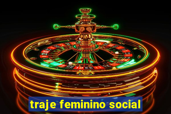 traje feminino social